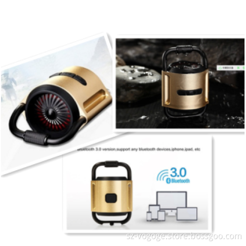 waterproof outdoor product speaker, bluetooth speaker with pothook